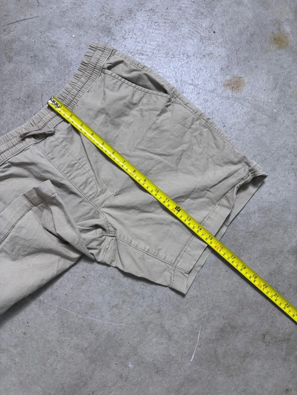 Sonoma Goods For Life Tan Chino Pull On Shorts Size M